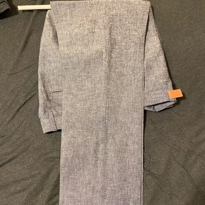 J Crew Factory 34x32 Linen/Cotton Pants